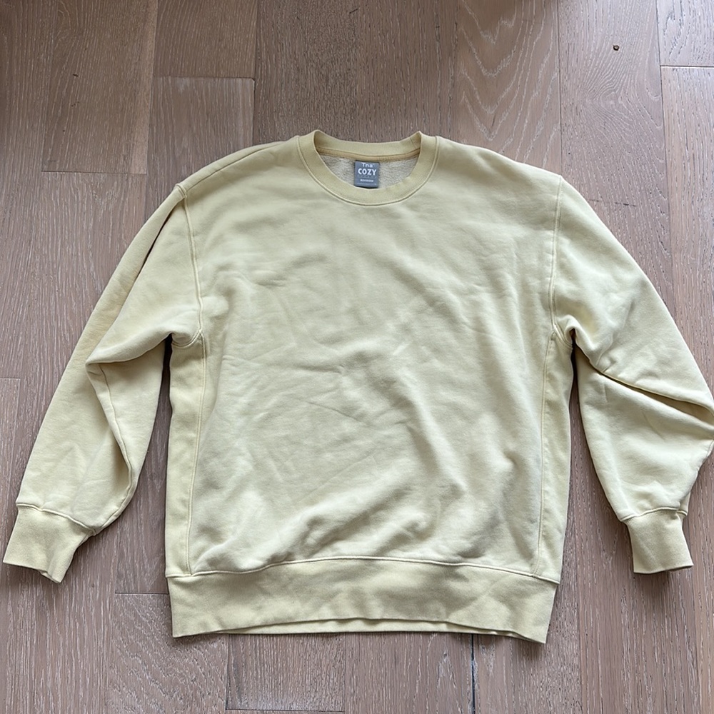 Aritzia TNA Cozy AF Boyfriend Crewneck